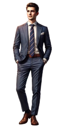 Un adulto empresario